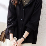 Casual All-match Hooded Coat