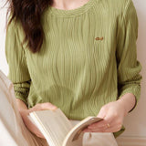 Trendy Wavy Texture T-Shirt