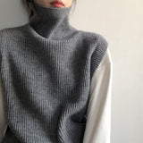 Vintage Layered Knit Vest