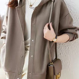 Casual All-match Hooded Coat