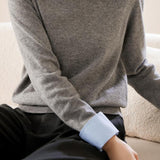 Layered Look Casual Knit Shirt - 2 Colors Available