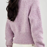 Solid-color All-match Sweater