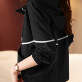 Casual Hooded Zip-Up Jacket