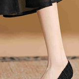 Chanel - style Open - Toe French High - Heels