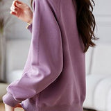 Exquisite Floral Pattern Long Sleeve Layering Hoodie