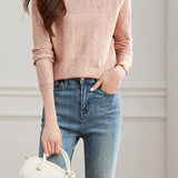 Half-turtleneck Textured Inner-layer Bottoming Shirt