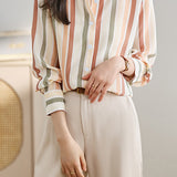 Colorful Striped Long Sleeve Shirt