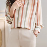 Colorful Striped Long Sleeve Shirt