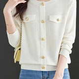 Chanel-style Short Woolen Bottoming Sweater