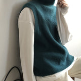 Vintage Layered Knit Vest