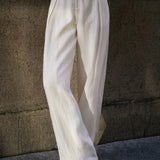 Woven Belt Casual Maxi Pants - 3 Colors Available