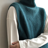 Vintage Layered Knit Vest