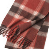 Vintage plaid scarf