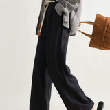 Woven Belt Casual Maxi Pants - 3 Colors Available