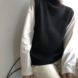 Vintage Layered Knit Vest