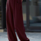 Casual Loose Wide-Leg Pants