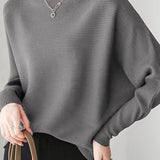 Sabrina Neck Drop Shoulder Knit Top - 11 Colors Available