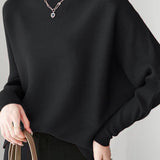 Sabrina Neck Drop Shoulder Knit Top - 11 Colors Available