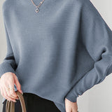 Sabrina Neck Drop Shoulder Knit Top - 11 Colors Available