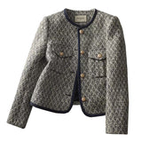 Fashionable Elegant Boucle Coat