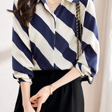 Striped Collared Shirt