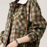 Vintage Plaid Jacket