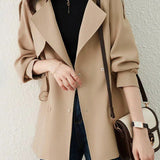 Classic Versatile Short Trench Coat