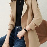 Classic Versatile Short Trench Coat