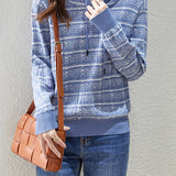 Loose-Fit Hooded Knit Sweater