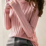 Loose-Fit Lightweight Knit Base Layer Top