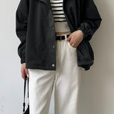 Loose Casual Short Work Jacket