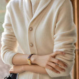 French High-end Elegant Sweater Coat