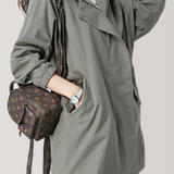 Loose Fit Hooded Zip Front Trench Coat