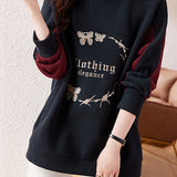 French Chic Semi-Turtleneck Fleece Sweatshirt