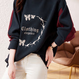 French Chic Semi-Turtleneck Fleece Sweatshirt