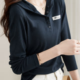 Casual Versatile Half-Zip Pullover Sweatshirt