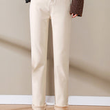 Straight Tube Loose Casual Versatile Thick Cigarette Pants