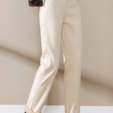 Straight Tube Loose Casual Versatile Thick Cigarette Pants