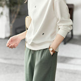 Sweatshirt and wide-leg pants two-piece sets