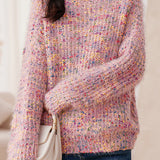 All-match round-neck sweater