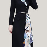 Elegant spliced dress