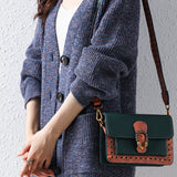 Lazy style jacquard knitted cardigan