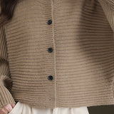 Elegant knitted cardigan