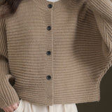 Elegant knitted cardigan