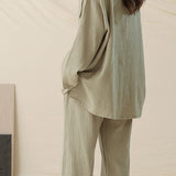 Class A pure cotton double-layer gauze pajamas