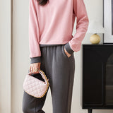 Camellia casual sweatshirt set