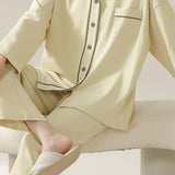 Home cotton pajamas set