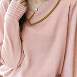 Asymmetric lapel knitted top