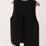 Elegant slit waistcoat