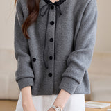 Chanel-style Knitted Cardigan